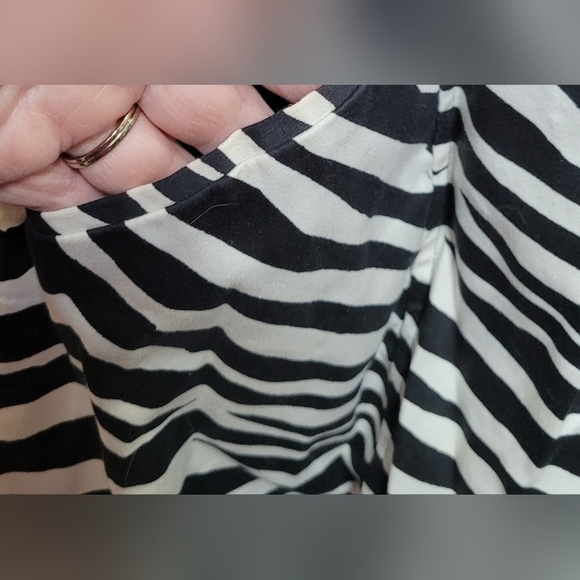 Black and White Zebra Print Coat - Picture 3 of 6